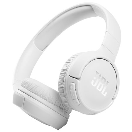 JBL Tune 510BT Lifestyle Bluetooth On Ear Headphones, White JBLT510BTWHTAM